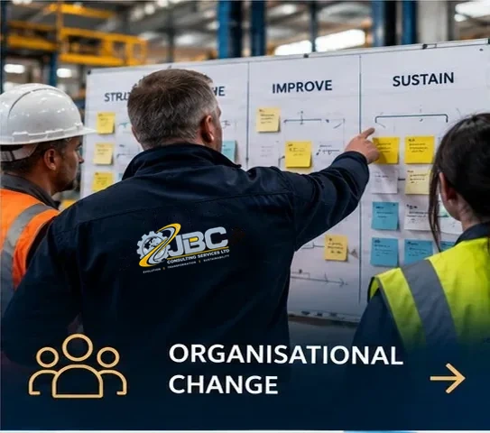 Operational improvement teamwork illustration